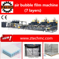 ztech LDPE/HDPE/LLDPE LDPE/HDPE/LLDPE air bubble film laminating machine